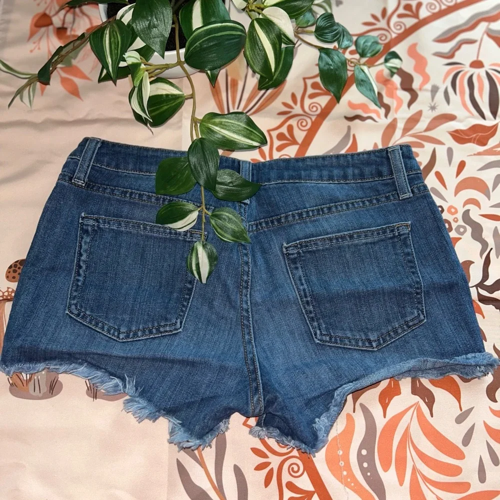 JUST BLACK WOMENS DENIM SHORT SHORTS